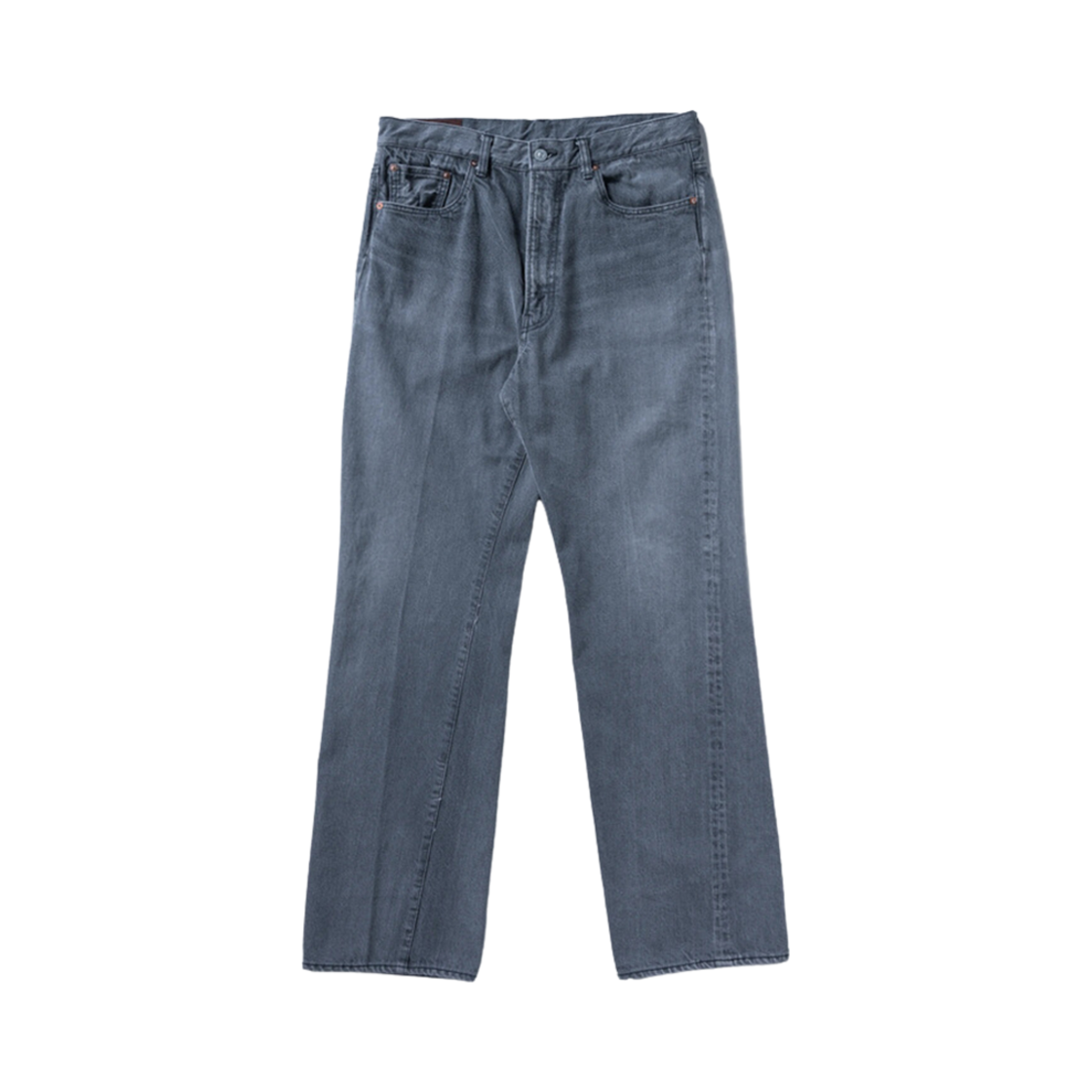 캡틴 선샤인 스케이트 슈컷 데님 팬츠 블랙 빈티지 워시(Kaptain Sunshine Skate Shoecut Denim Pants Black Vintage Wash)