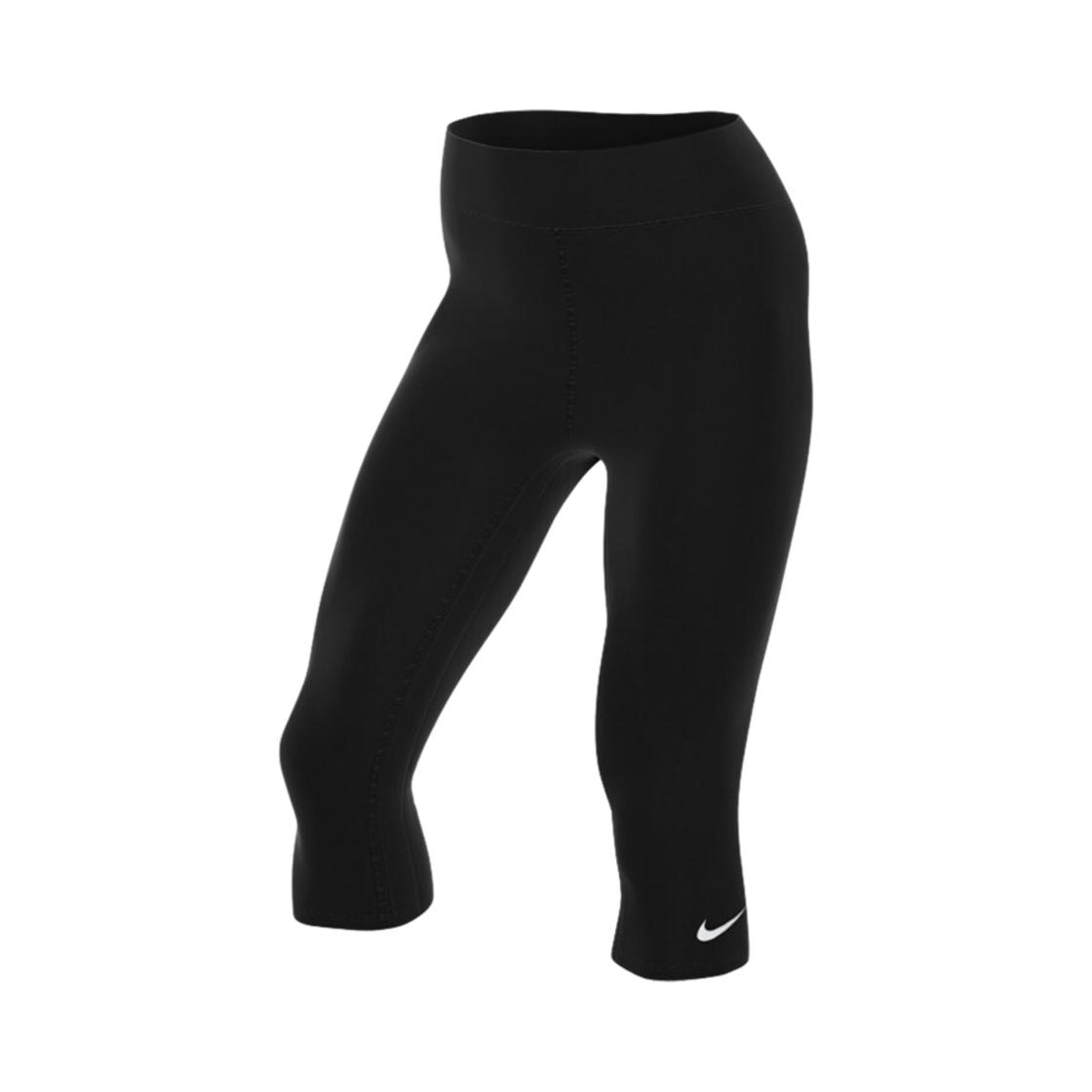 DD0245-010 (W) Nike Dri-Fit One Mid Rise Capri Tights Leggings Black - US/EU