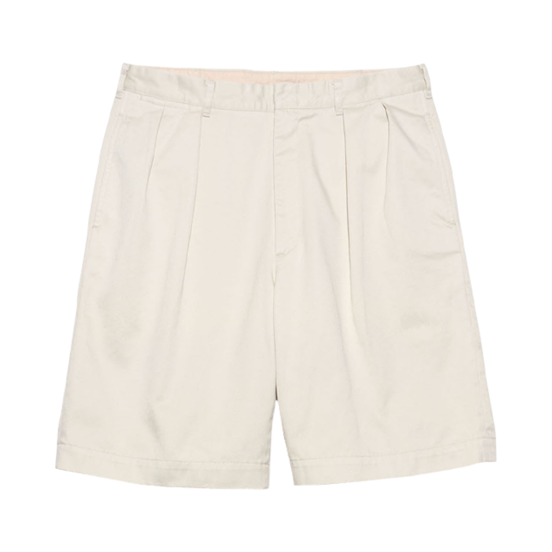 S25SD108 Nanamica Double Pleat Chino Shorts Dry Sand