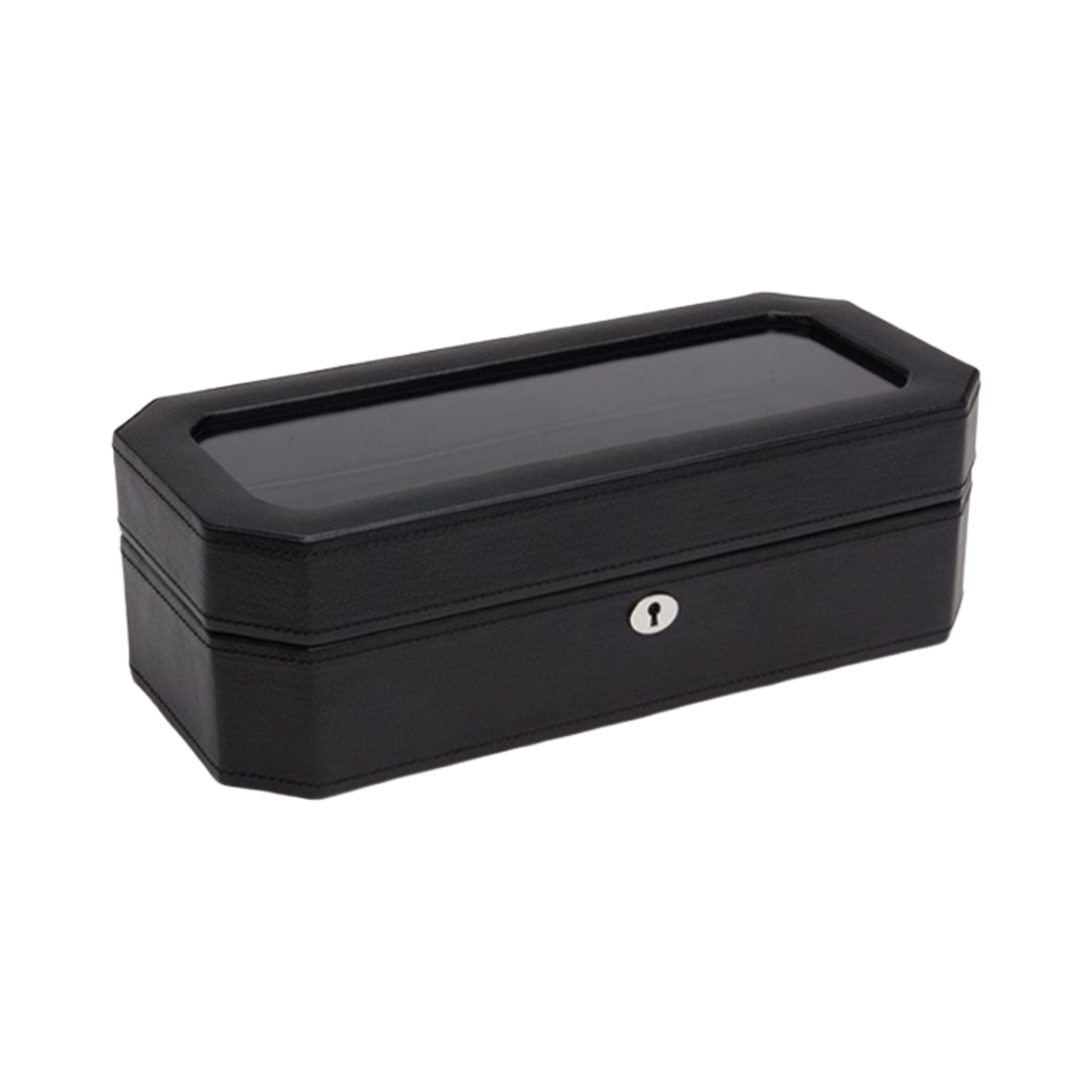 울프 1834 헤리티지 5 피스 워치 박스 블랙 퍼플(Wolf 1834 Heritage 5 piece Watch Box Black Purple) - 2