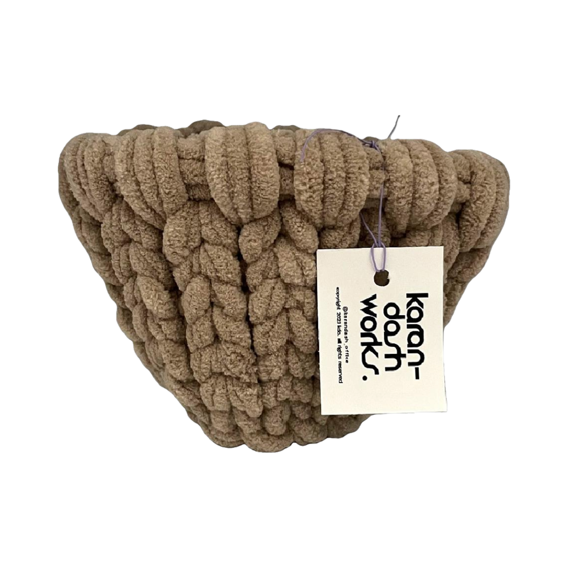 까란다쉬오피스 보송보송바구니 베이지(Karandash Office Pluffy Basket Beige) - 1