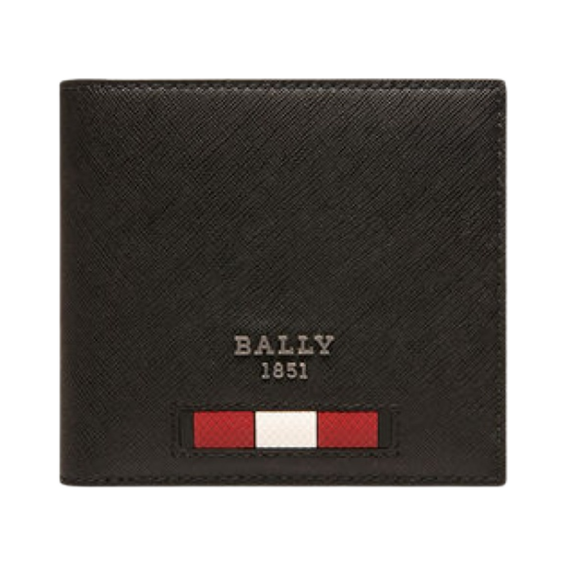 발리 브라사이 리사이클 레더 지갑 블랙(Bally Brasai Recycled Leather Wallet Black) - 1