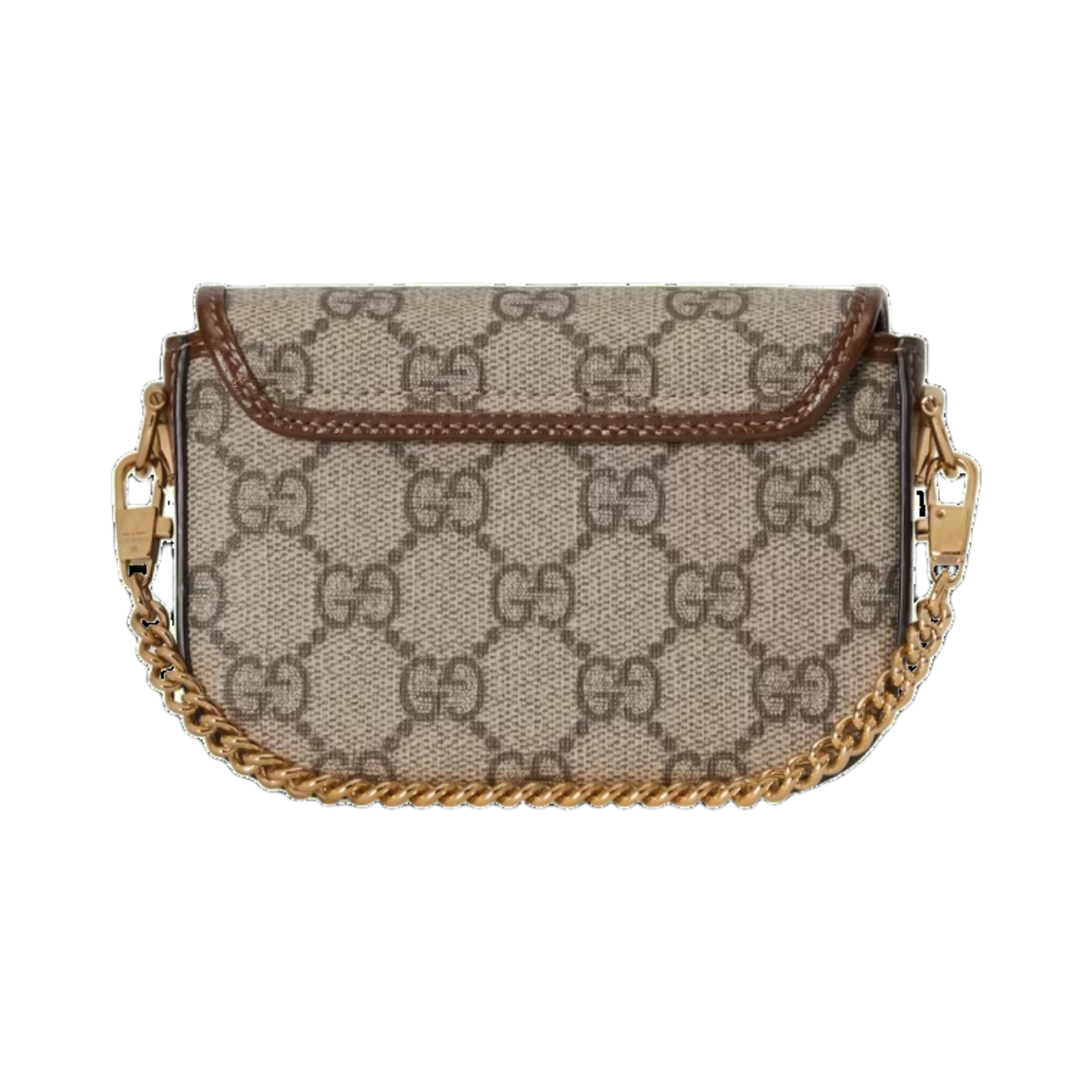 구찌 홀스빗 1955 스트랩 지갑 베이지 에보니 슈프림(Gucci Horsebit 1955 Strap Wallet Beige Ebony Supreme) - 3
