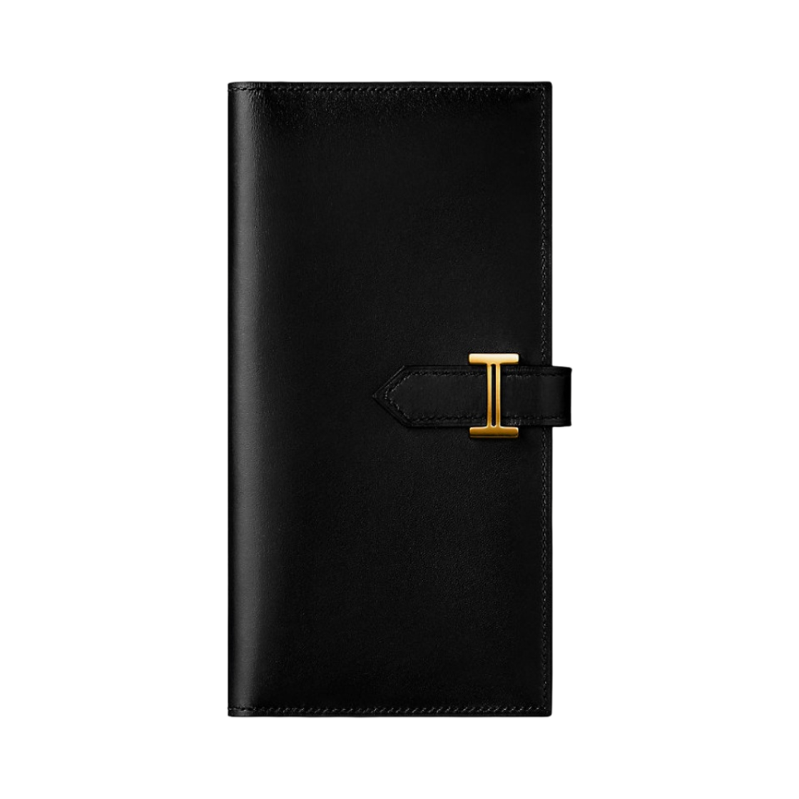 에르메스 베안 수플레 장지갑 박스 카프스킨 & 골드 하드웨어 누아(Hermes Bearn Soufflet Wallet Box Calfskin & Gold Noir) - 1