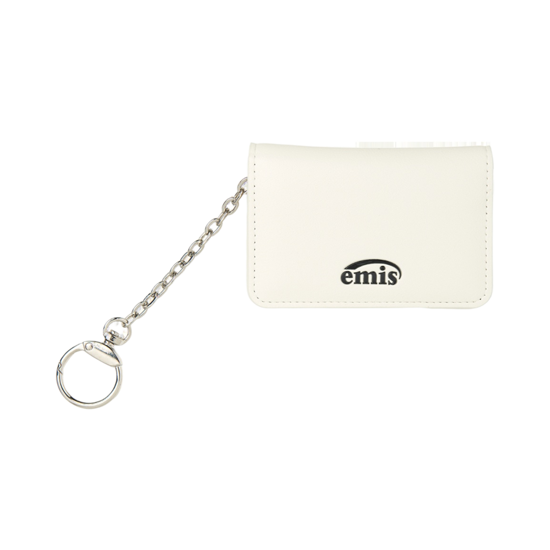 이미스 키링 카드 홀더 아이보리(Emis Keyring Card Holder Ivory)