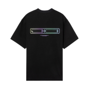 Solid Homme Gradient Back Logo T-Shirt Black - 23SS