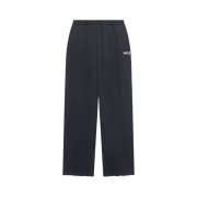 (W) Balenciaga Political Campaign Jogging Pants Black