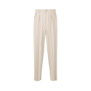 Homme Plisse Issey Miyake Edge Ensemble Pants Shell Beige