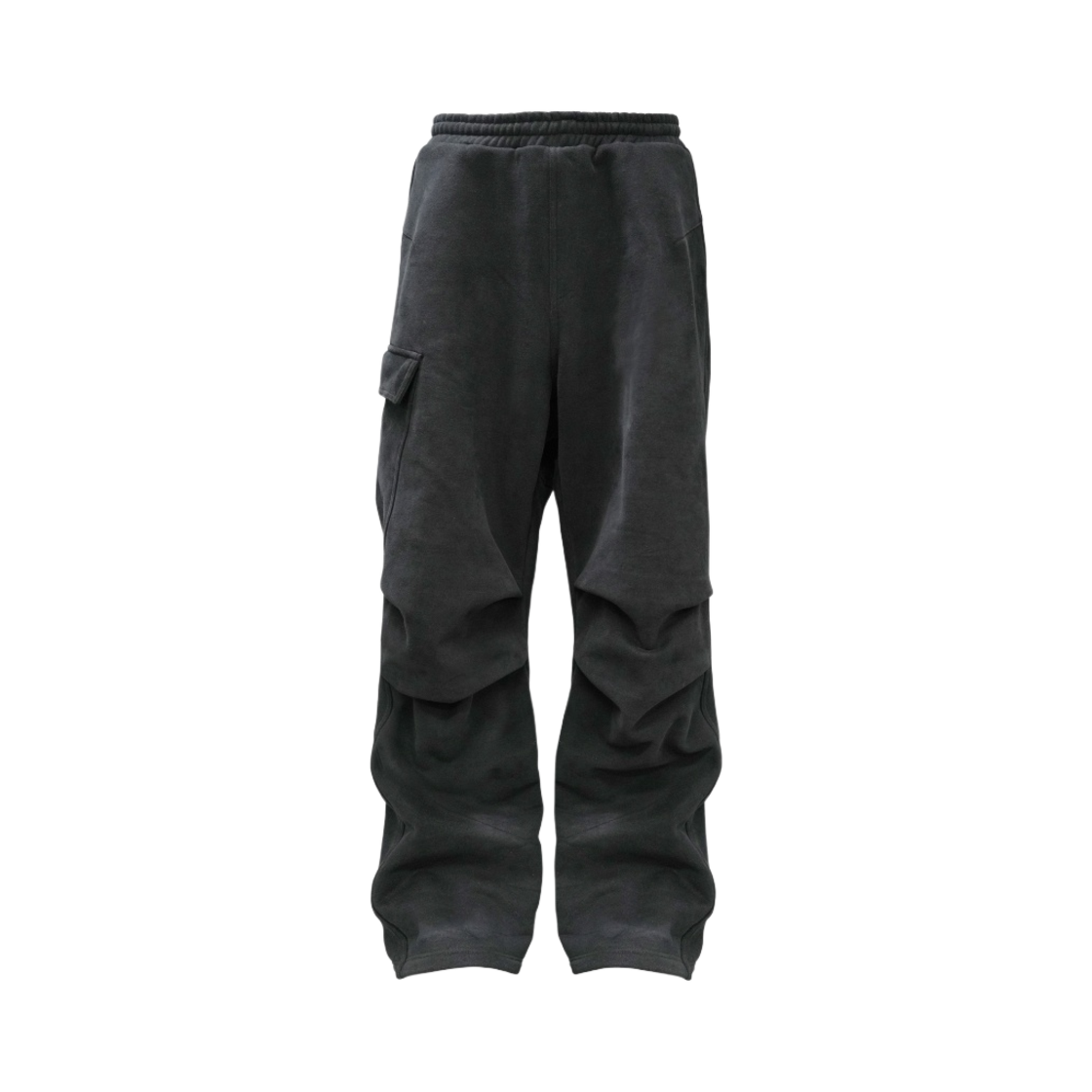 - Farfromwhat Far Oversized Cargo Sweatpants Black