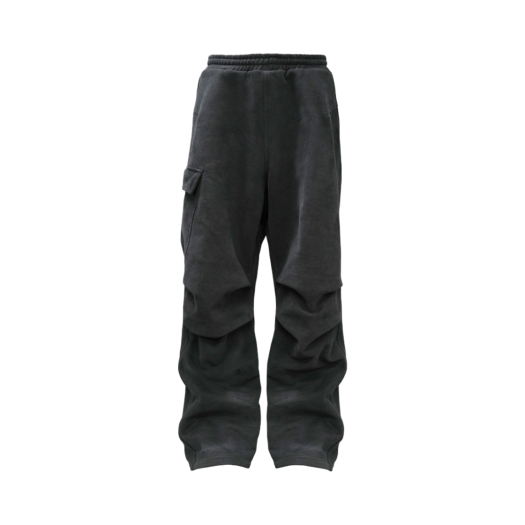 Farfromwhat Far Oversized Cargo Sweatpants Black