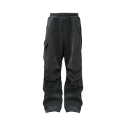 Farfromwhat Far Oversized Cargo Sweatpants Black