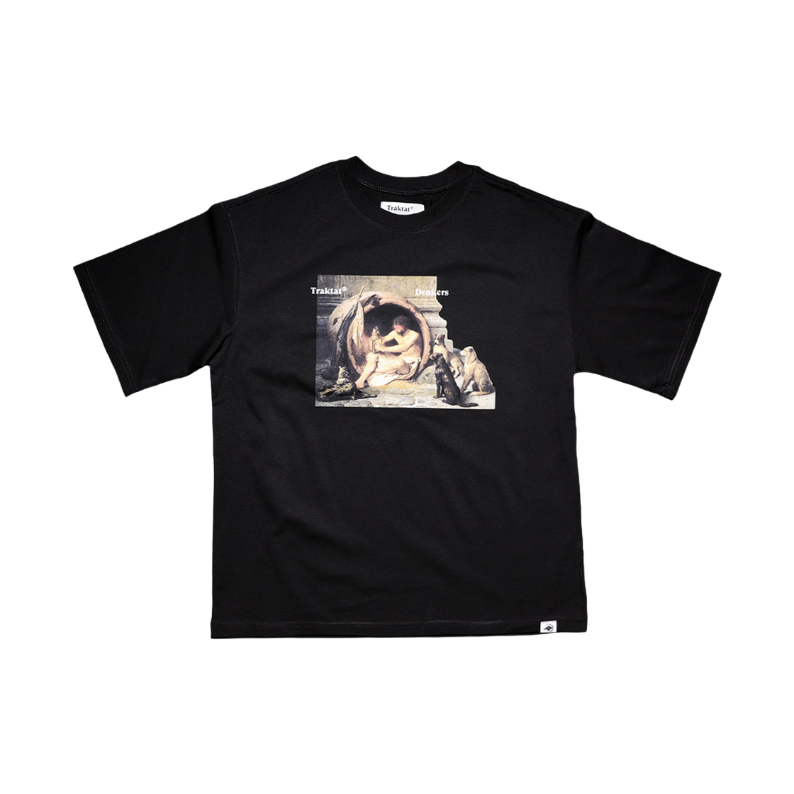 트락타트 디오게네스 티셔츠 블랙(Traktat Diogenes T-Shirts Black)