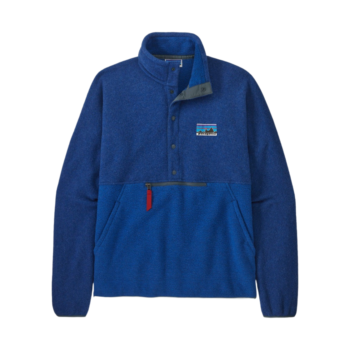 파타고니아 내츄럴 블렌드 스냅티 플리스 풀오버 파사드 블루(Patagonia Natural Blend Snap-T Fleece Pullover Passage Blue) - 1