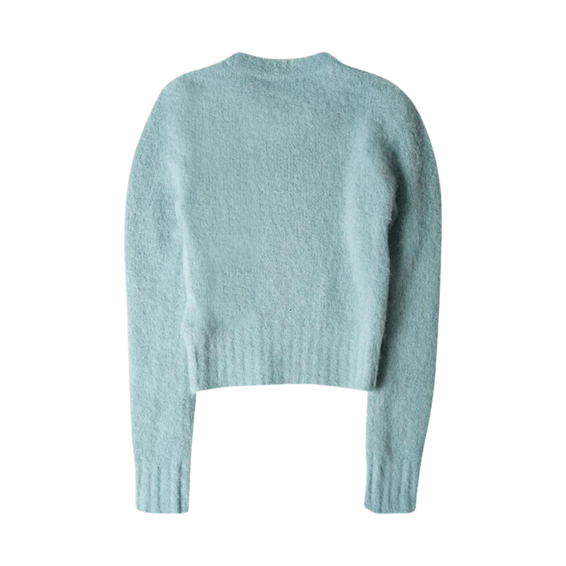 (W) 아미 크루넥 스웨터 아쿠아마린((W) AMI Crewneck Sweater Aquamarine) - 2