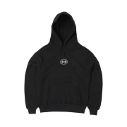 Dada Logo O-Ring Hoodie Black