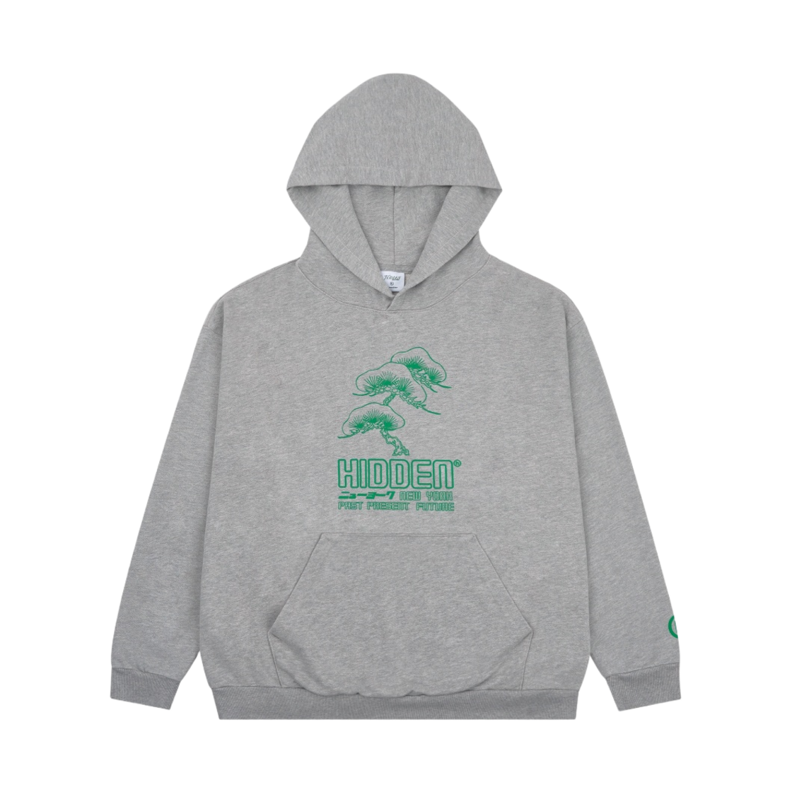 히든 NY 본사이 후드 헤더 그레이(Hidden NY Bonsai Hoodie Heather Grey) - 1