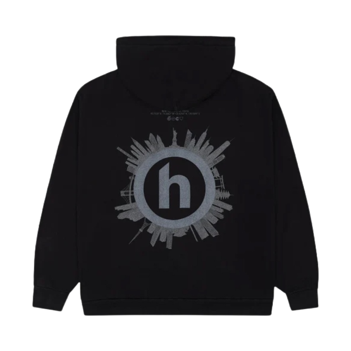 히든 NY x 골드윈 뉴욕 데이 리미티드 후드 블랙(Hidden NY x Goldwin Ny Day Limited Hoodie Black)