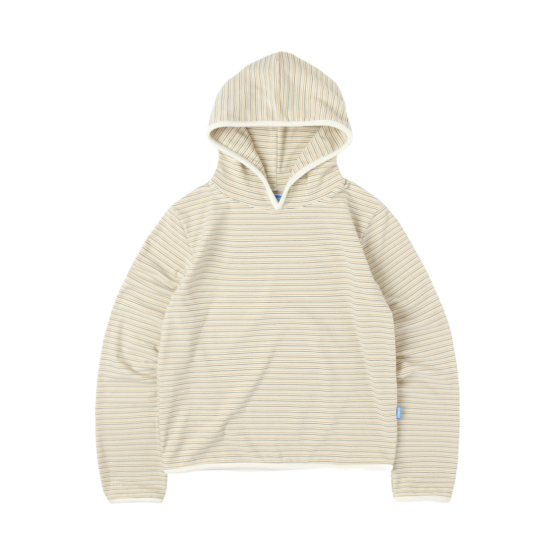 SNCT25STO018IV SUNNECT Stripe Taped Hoodie Ivory