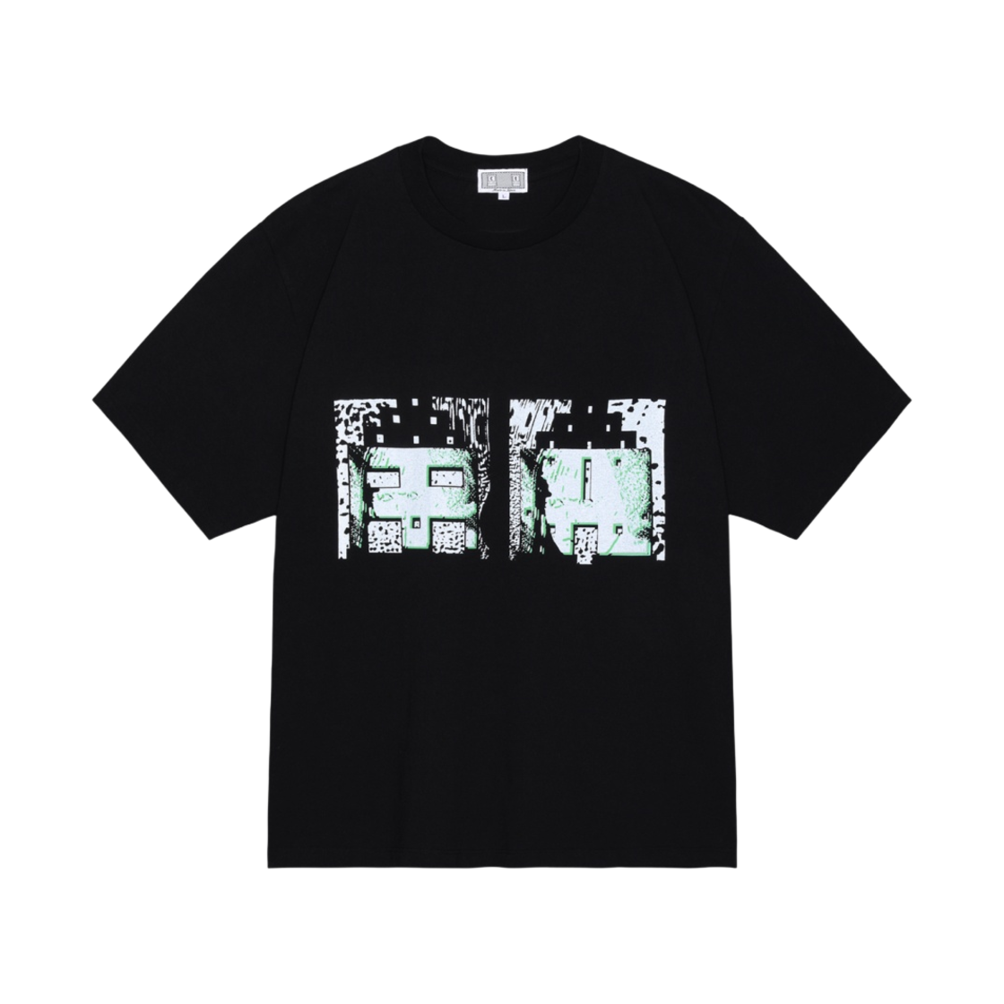 카브엠트 디스플리즈드 티셔츠 블랙 - 23FW