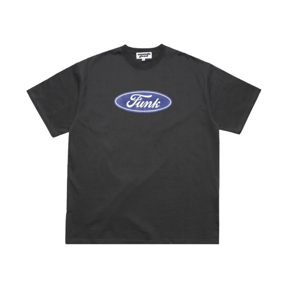 사운즈 굿 펑크 로고 티셔츠 차콜(Sounds Good Funk Logo T-Shirt Charcoal)