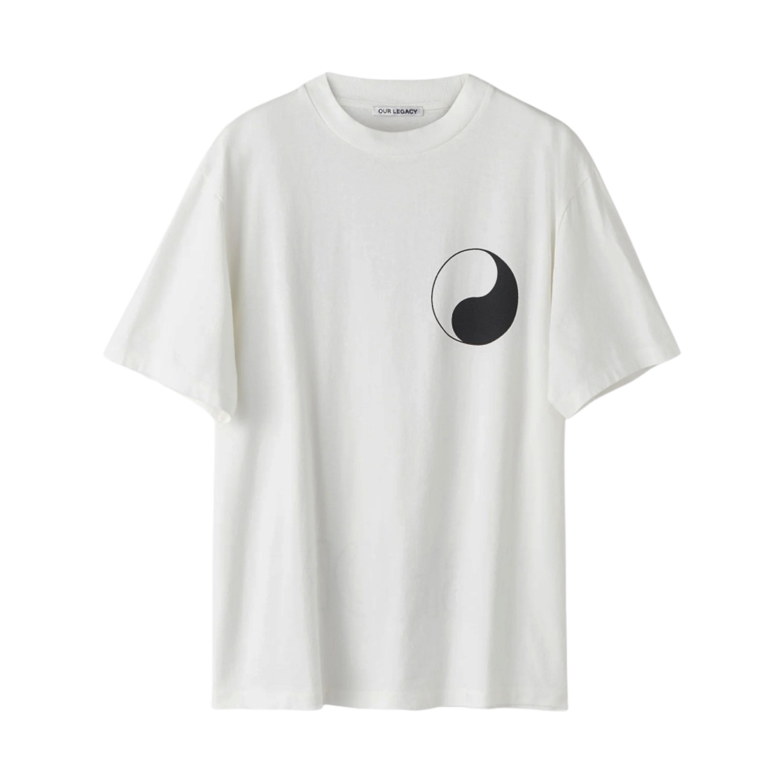 아워레가시 워크 샵 박스 티셔츠 음양 화이트(Our Legacy Work Shop Box T-Shirt Yin Yang White)