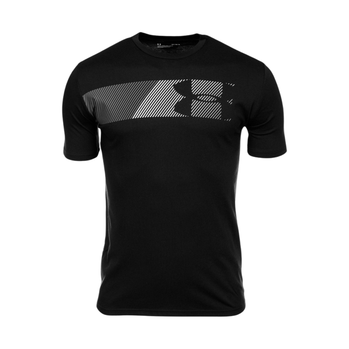1329584-001 Under Armour Fast Left Chest Short Sleeve Black White