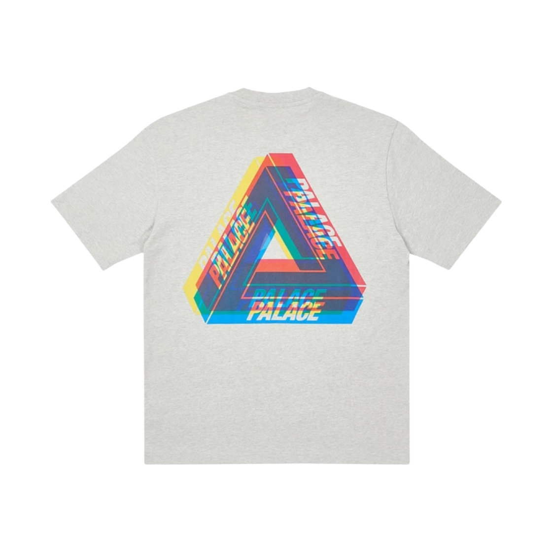 팔라스 트라이퍼그 컬러 블러 티셔츠 그레이 말 - 20FW(Palace Tri-Ferg Colour Blur T-Shirt Grey Marl - 20FW)