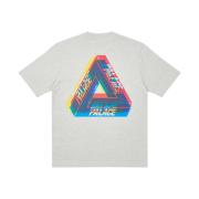 Palace Tri-Ferg Colour Blur T-Shirt Grey Marl - 20FW