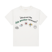 Problemallways Life Weather Forecast T-Shirt White
