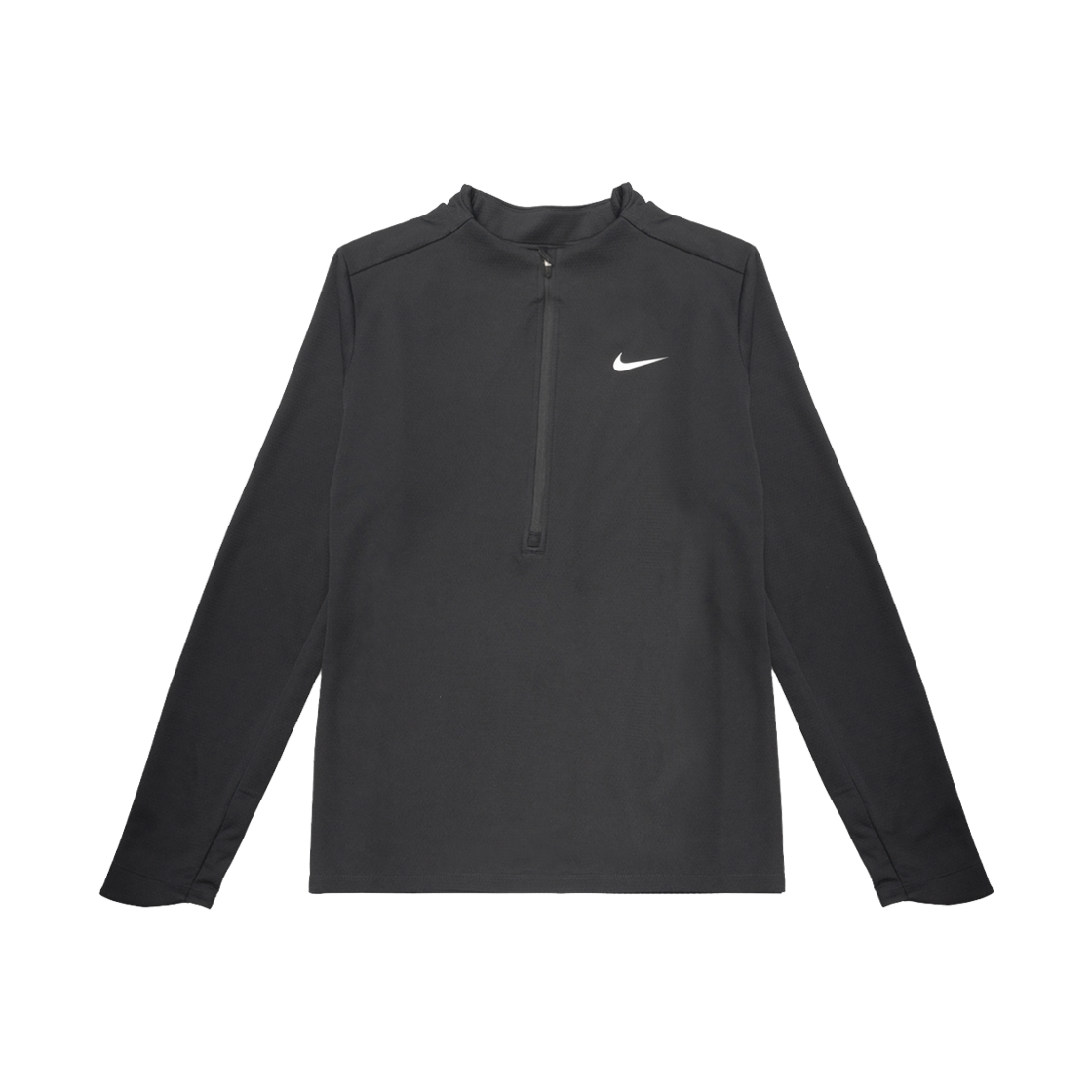 DX1492-010 (W) Nike Dri-Fit UV Advantage Half Zip Golf Top Black White - Asia
