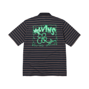 Supreme x Melvins Stripe S/S Polo Black - 24SS