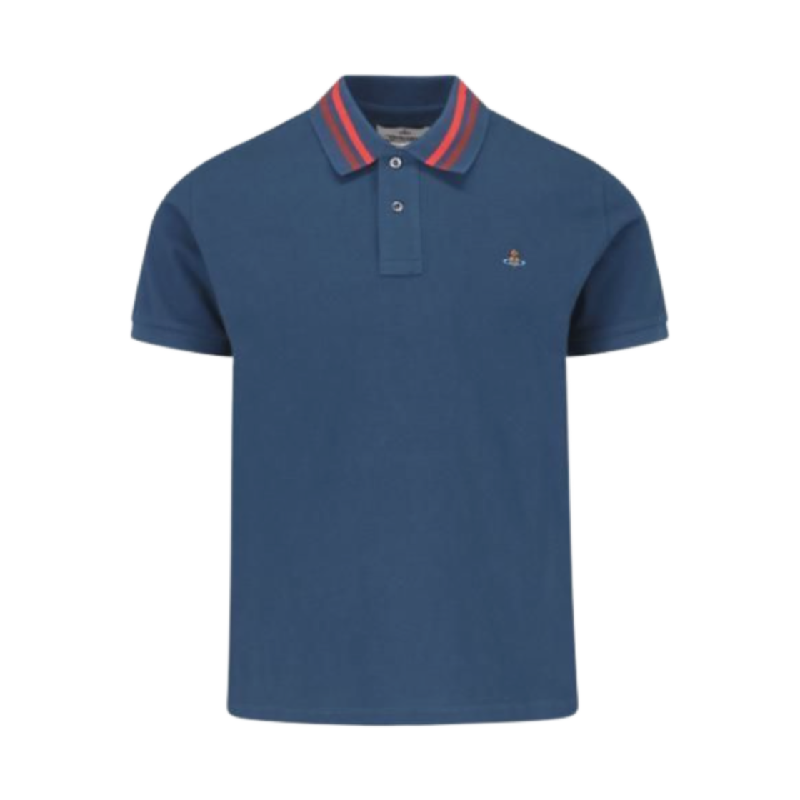 2H01000I-J0009-K419 Vivienne Westwood Classic Polo Dark Denim