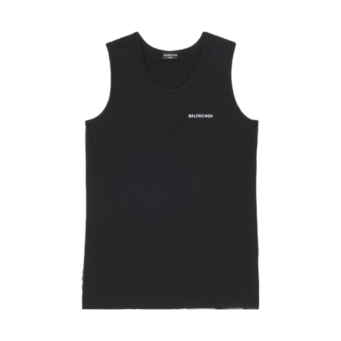 (W) 발렌시아가 루즈 탱크탑 블랙((W) Balenciaga Loose Tank Top Black) - 1