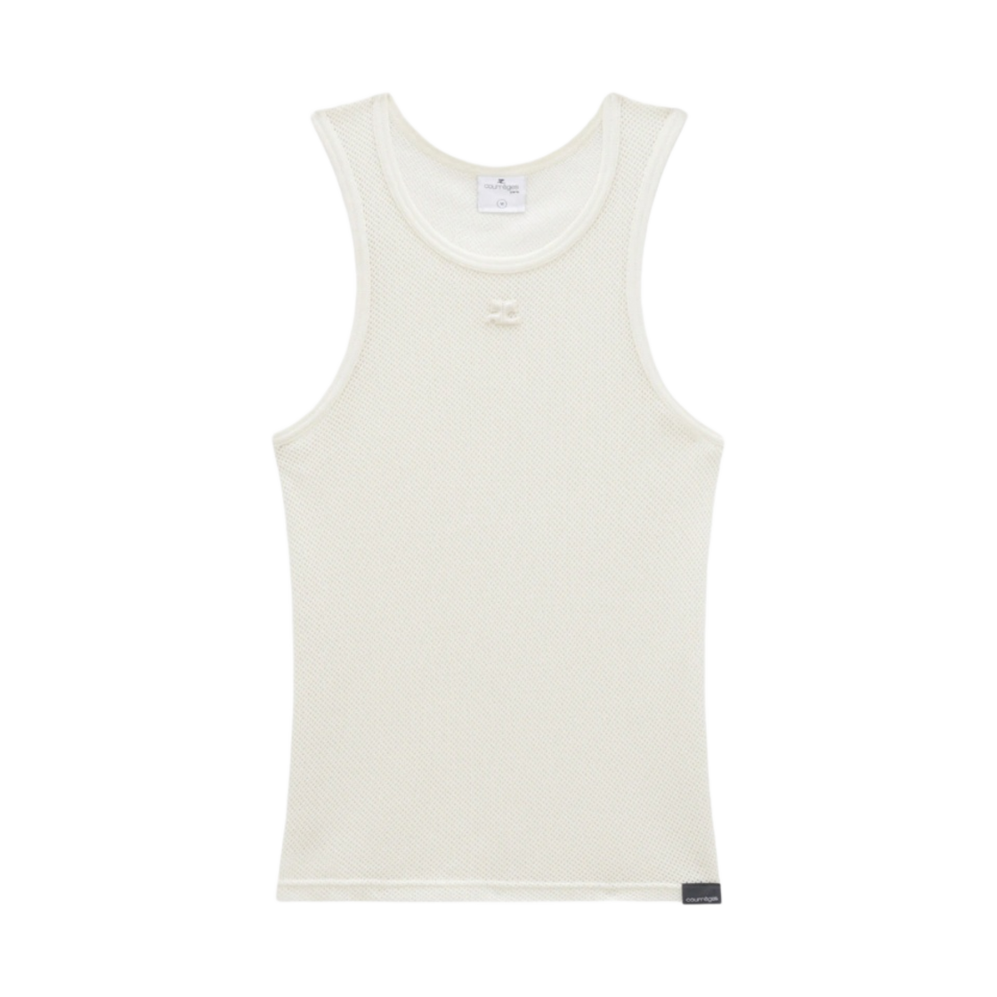 꾸레쥬 메쉬 AC 탱크탑 빈티지 블루(Courreges Mesh AC Tank Top Vintage Blue) - 1