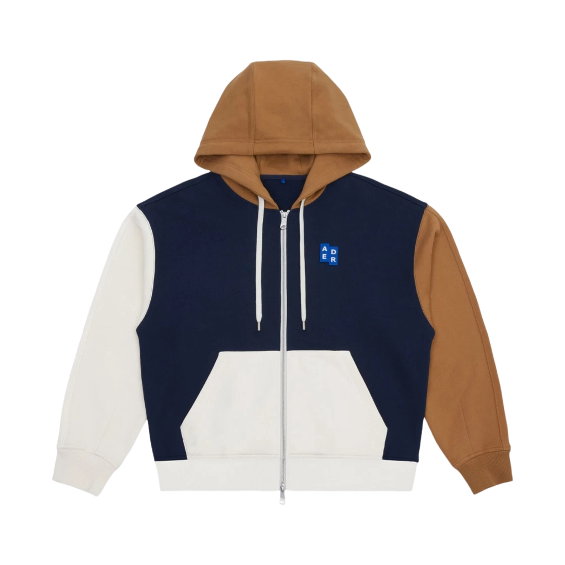 Ader Error Ader Error Sig; TRS Tag Hoodie Zip-Up 02 Dark Navy · M