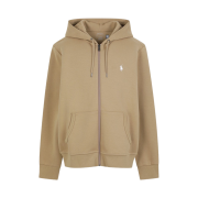[30% 적립] Polo Ralph Lauren Double Knit Full Zip Hoodie Camel - 24FW