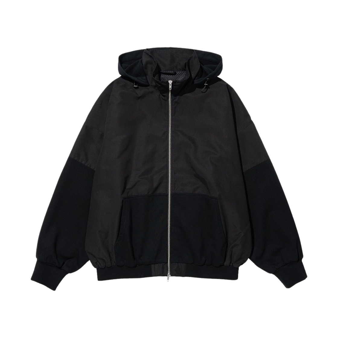 밀로 아카이브 트랙 후드 집업 뉴트럴 블랙(Millo Archive Track Hoodie Zip-Up Neutral Black)