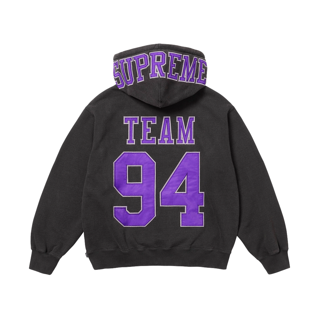 슈프림 팀 94 후드 스웨트셔츠 블랙 - 25SS