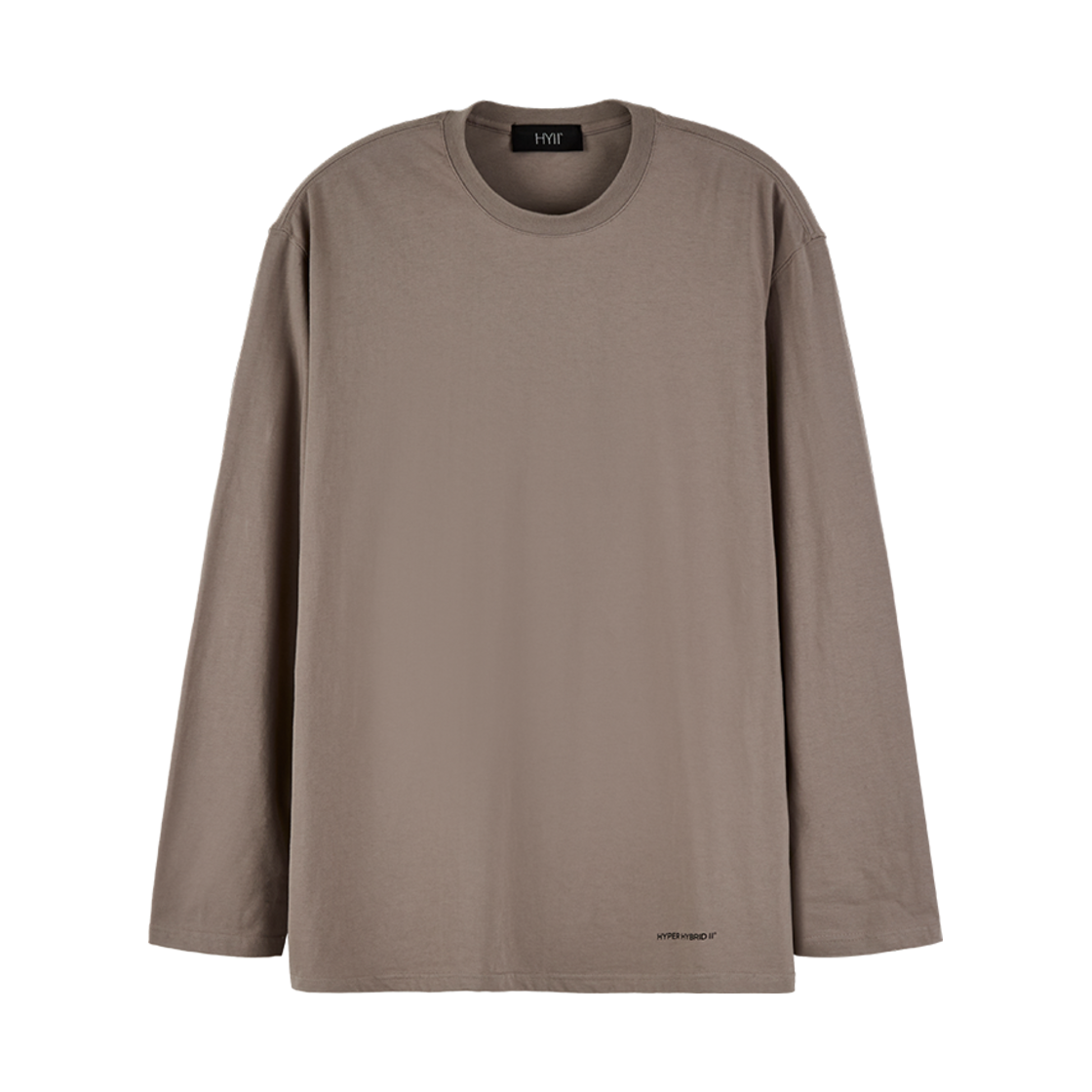 하이투 백 스트랩 긴팔 티셔츠 그레이(HYII Back Strap Long Sleeves Tshirt Grey)