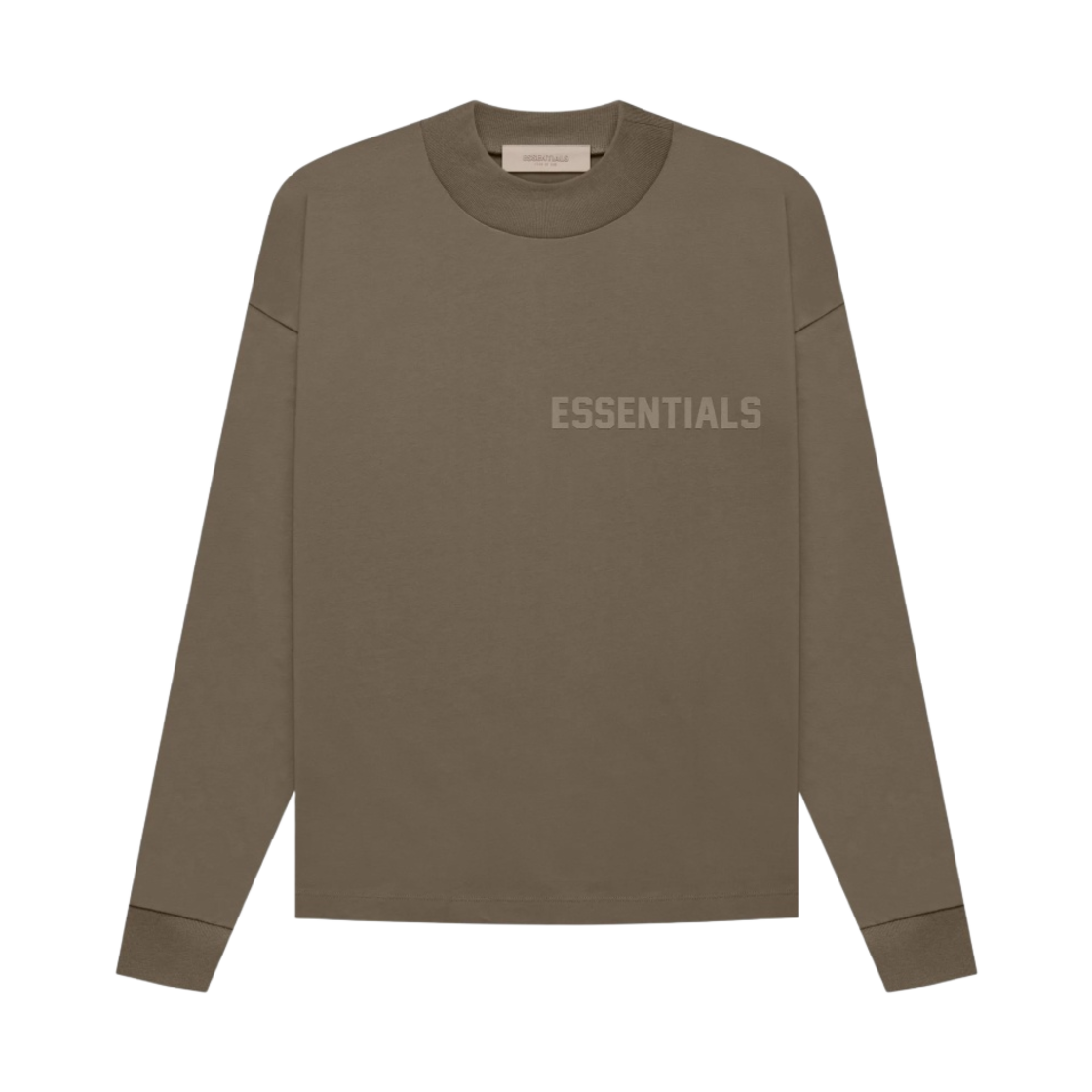 에센셜 롱슬리브 티셔츠 우드 - 22FW