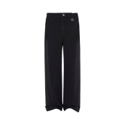 Wooyoungmi Wide Denim Pants Black - 23SS