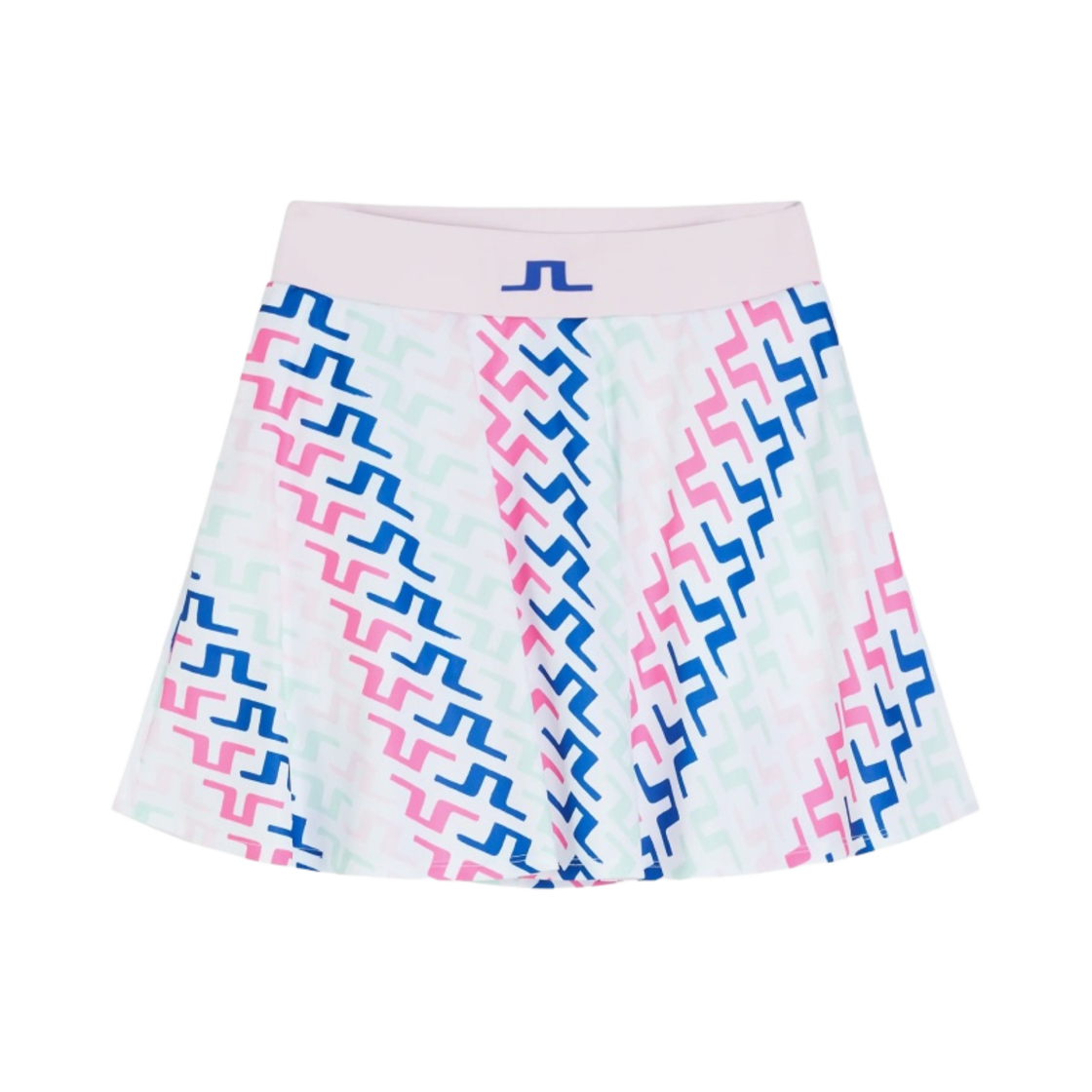 GWSD08498-S190 (W) J.Lindeberg Joline Print Skirt Pink Painted Bridge - 대표 이미지 #1