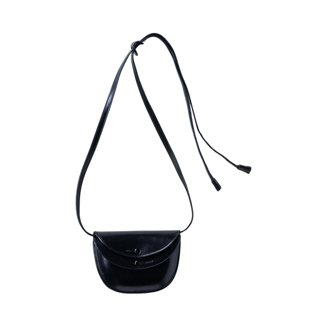 캡틴 선샤인 라운드 월렛 미드 포치 블랙(Kaptain Sunshine Round Wallet Mid Porch Black)