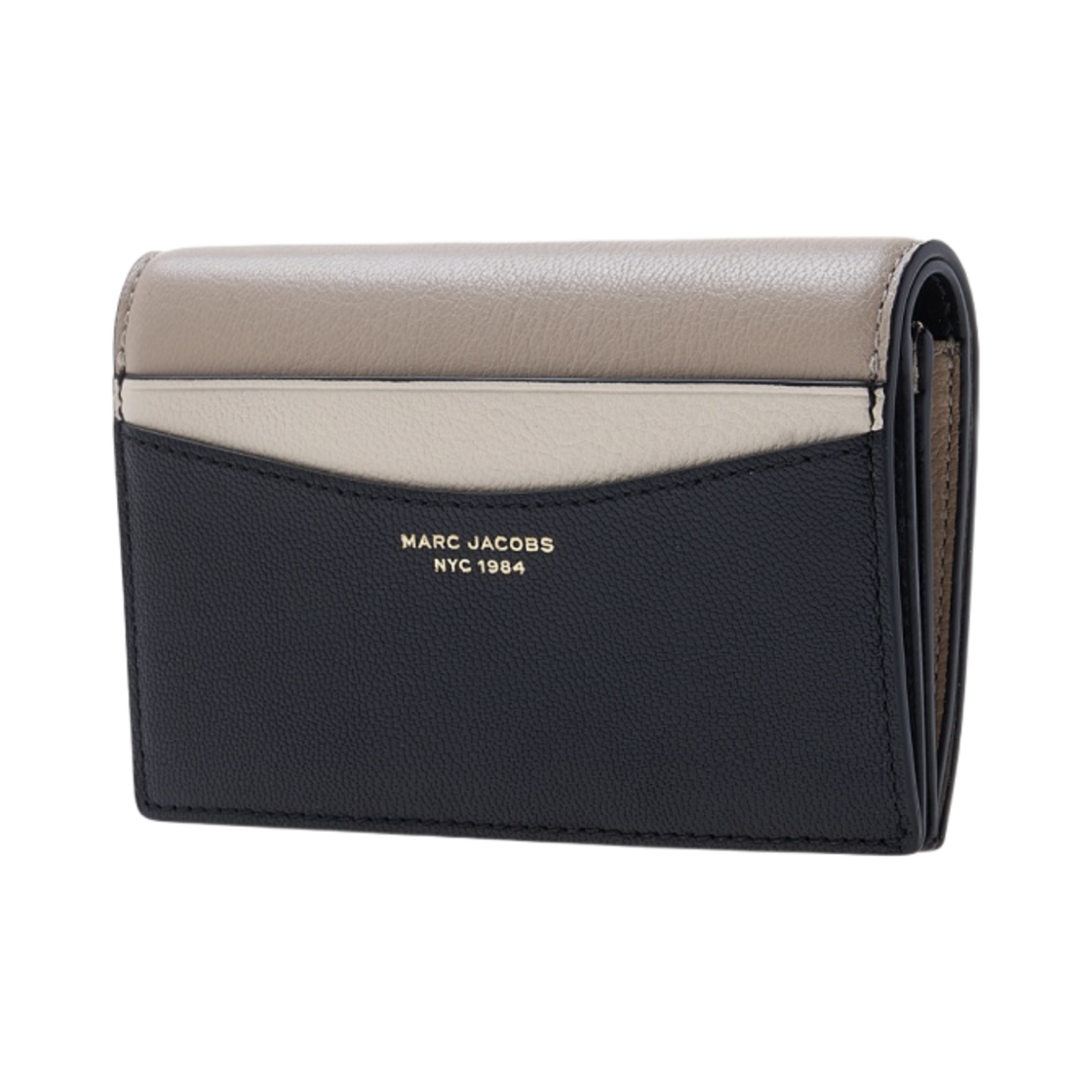 S163L03FA22-002 Marc Jacobs The Slim 84 Colorblock Bifold Wallet Black - #2