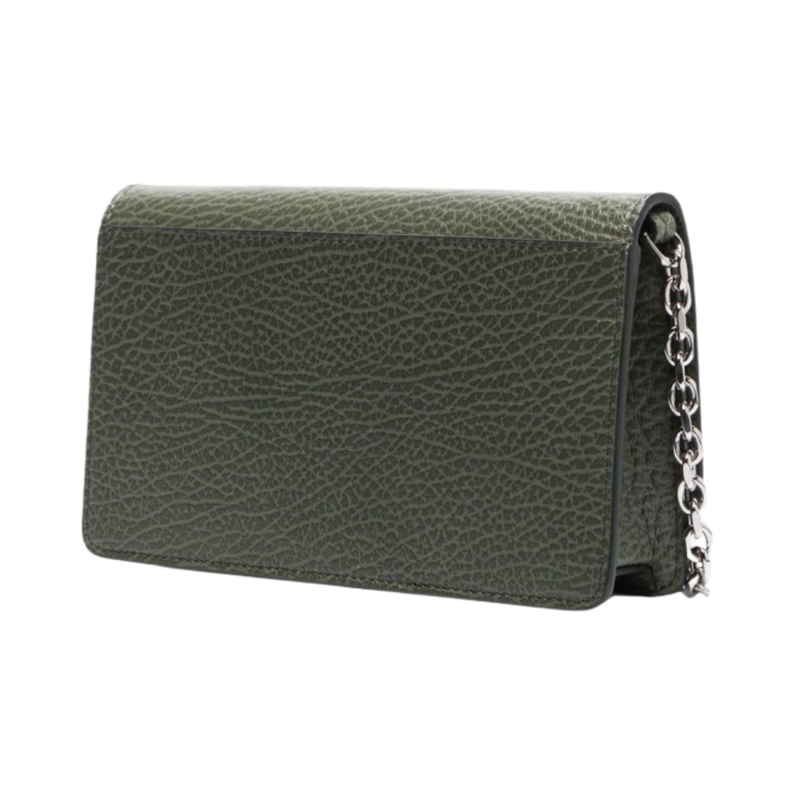 메종 마르지엘라 라지 보빈 레더 스티치 체인 지갑 밀리터리 그린(Maison Margiela Large Bovine Leather Stitch Chain Wallet Military Green) - 2