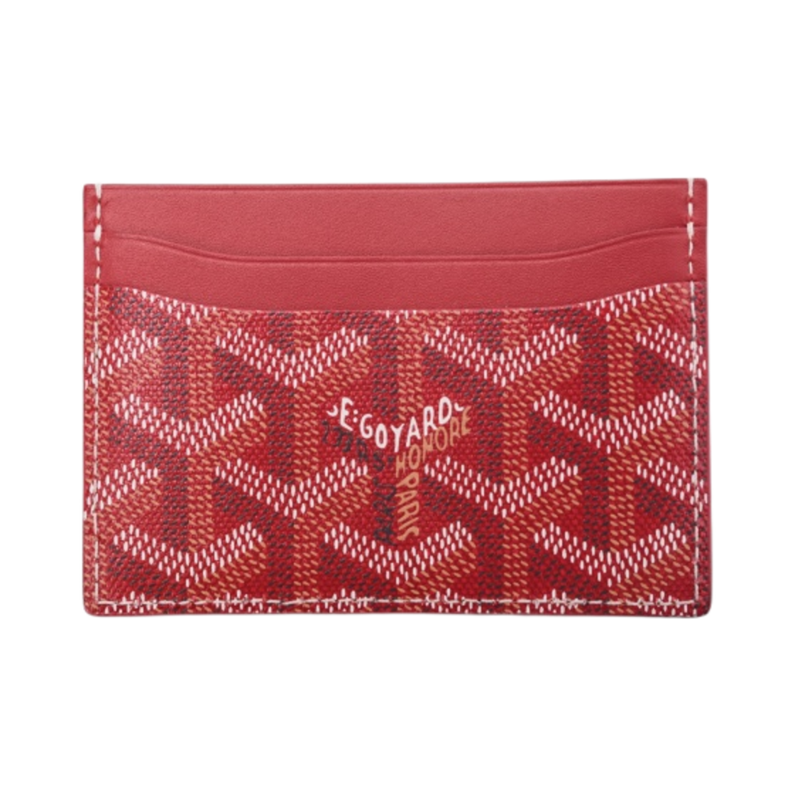 고야드 생쉴피스 카드 홀더 레드(Goyard Saint Sulpice Card Holder Red)