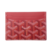 Goyard Saint Sulpice Card Holder Red