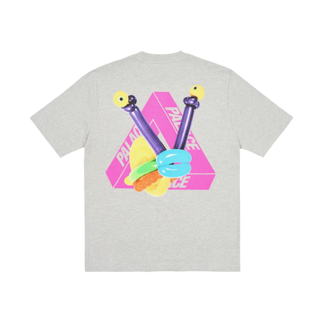 팔라스 트라이 트위스터 티셔츠 그레이 말 - 23SS(Palace Tri-Twister T-Shirt Grey Marl - 23SS) - 1