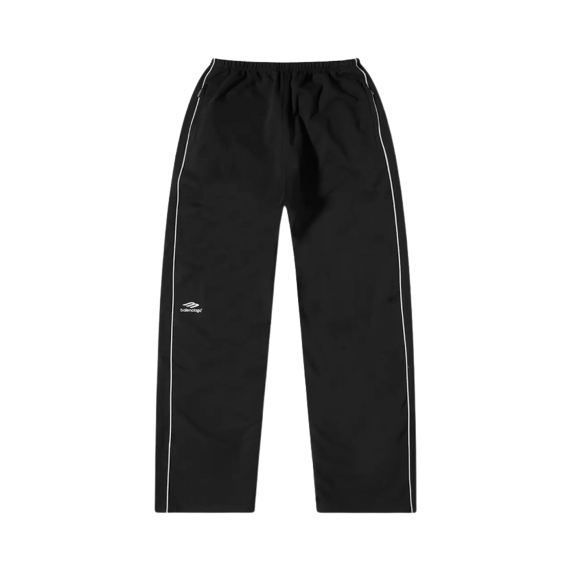 발렌시아가 3B 스포츠 아이콘 트랙 팬츠 블랙