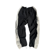 AOP Snap Track Pants Offwhite Black